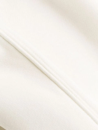 Tommy Hilfiger Embroidered Logo Sweatshirt In Yah Bianco