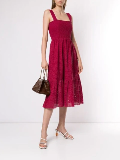 Shop Aje Besticktes Kleid In Red