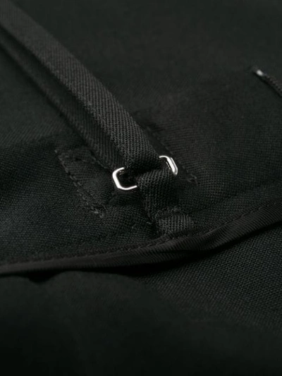 Shop Mm6 Maison Margiela Flared Jumpsuit In Black