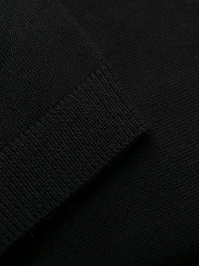 ALLUDE HIGH NECK MINI DRESS - 黑色