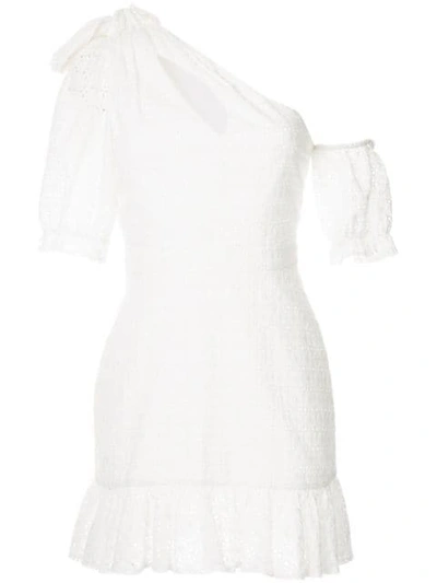 Shop We Are Kindred Sookie Asymmetric Dress In White