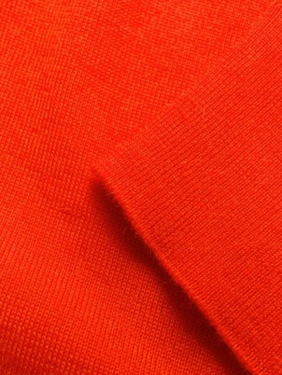 BARRIE 高领毛衣 - 橘色
