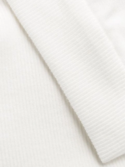 Shop Brunello Cucinelli Zipped Hoodie In White