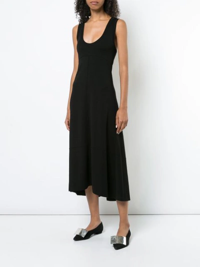 Shop Proenza Schouler Sleeveless Tie Dress - Black