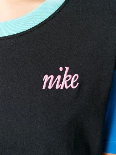 Shop Nike W Cropped T-shirt In Black