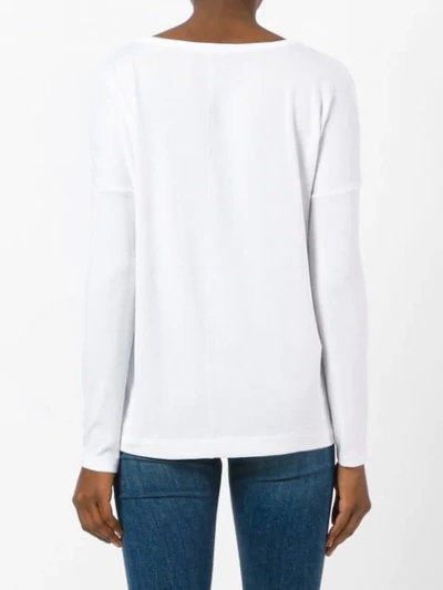 Shop Rag & Bone V-neck Sweater - White