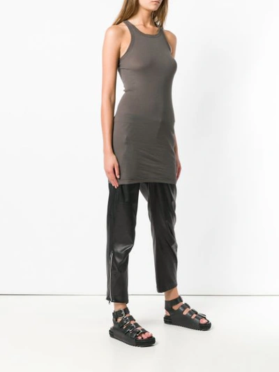 Shop Rick Owens Drkshdw Level Tank - Grey