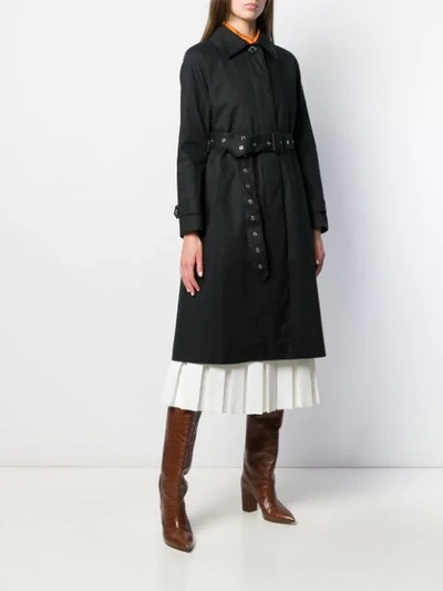 Shop Mackintosh Roslin Trench Coat In Midj06/3h01-8z03 Black