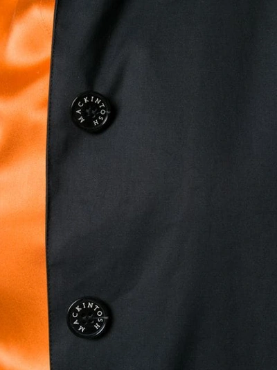 Shop Mackintosh Roslin Trench Coat In Midj06/3h01-8z03 Black