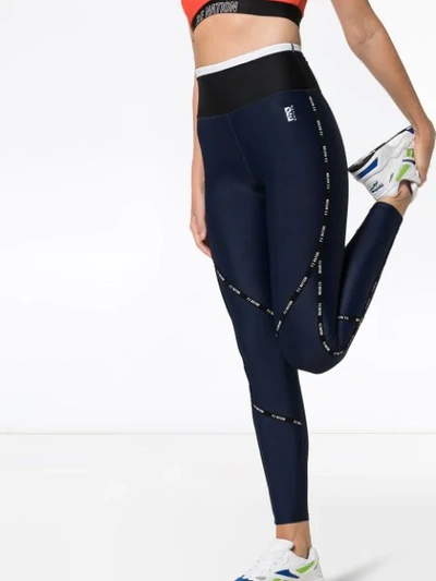 Shop P.e Nation Endless Athletic Leggings In Black