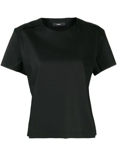 Shop Diesel Classic Short-sleeve T-shirt In Black