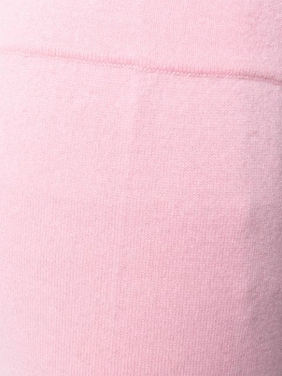 Shop Cashmere In Love Cashmere Track Pants - Pink