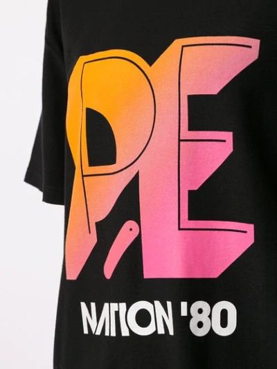 Shop P.e Nation Overspin T-shirt In Black