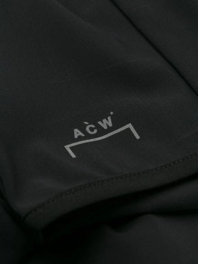 Shop A-cold-wall* Logo Cycling Shorts In Black