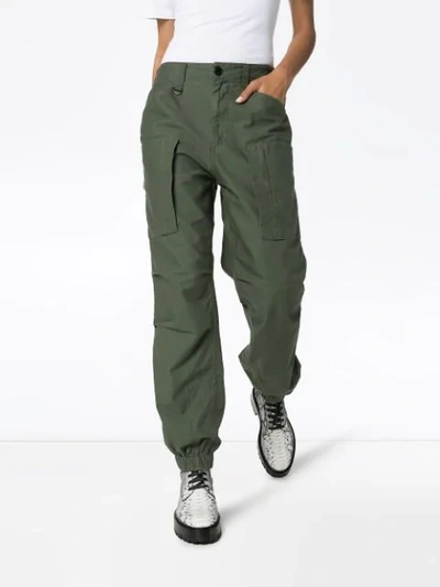 Shop Ambush Flight Cargo Trousers In Green