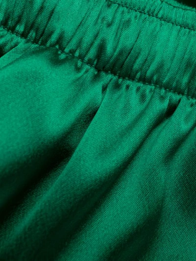 Shop Balenciaga Pajama Pants In Green