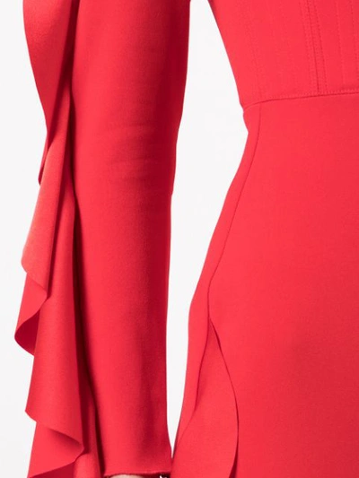 Shop Alex Perry Marin Dress In Red