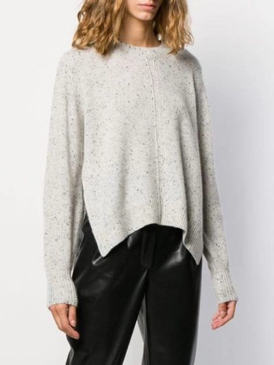 Shop Isabel Marant Cashmere Chinn Sweater In Grey