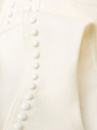 Shop Giambattista Valli Stud-detail Midi Dress In Neutrals