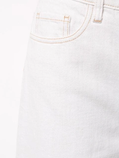 Shop Nobody Denim Skylar Wide-leg Jeans In White