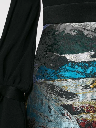 Shop Mary Katrantzou Ligretto Dress In Black