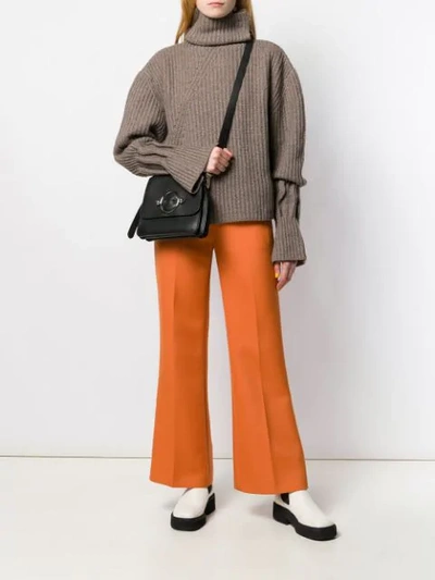Jw Anderson Gerippter Pullover In 629 Walnut