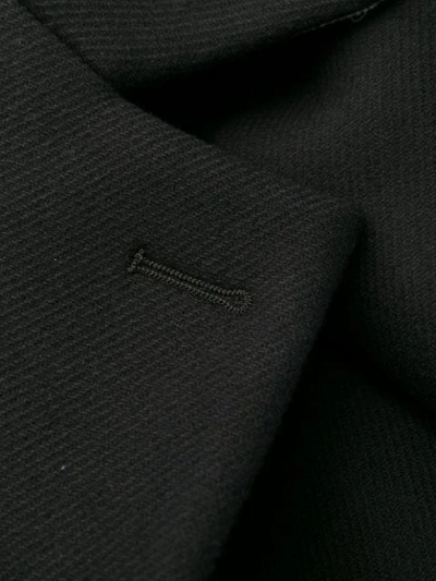 Shop N°21 Single-breasted Midi Coat In Black