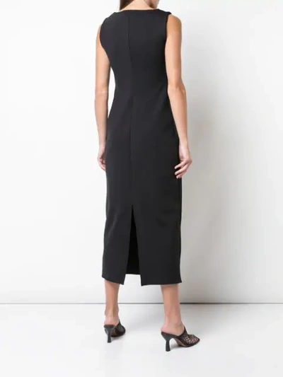 Shop The Row Erin Midi Dress In Black