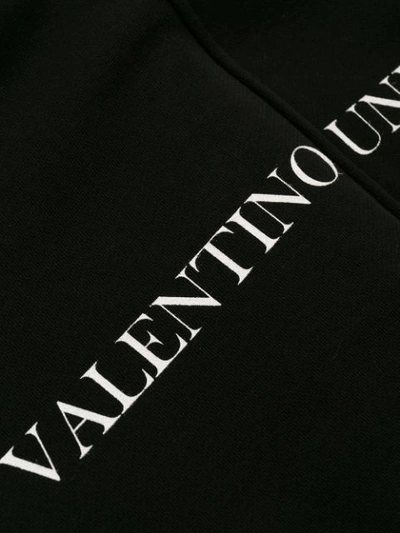 Shop Valentino X Undercover Kapuzenpullover In Black