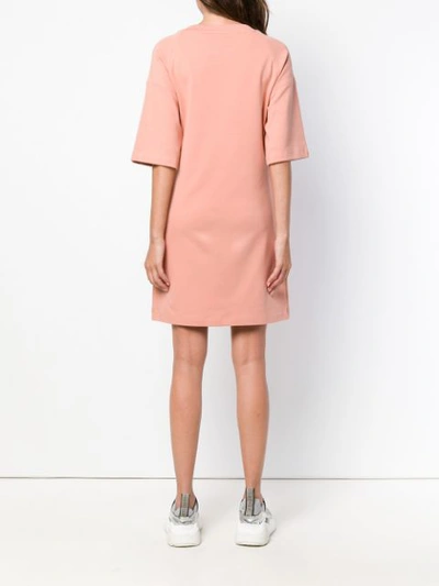Shop Moschino Toy Bear T-shirt Dress - Pink