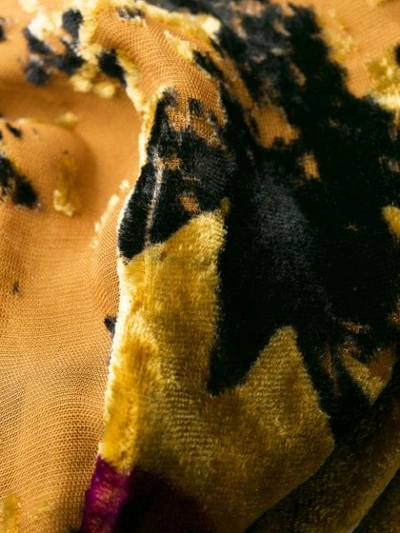 Shop Anjuna Silk Blend Belted Coat In Brown