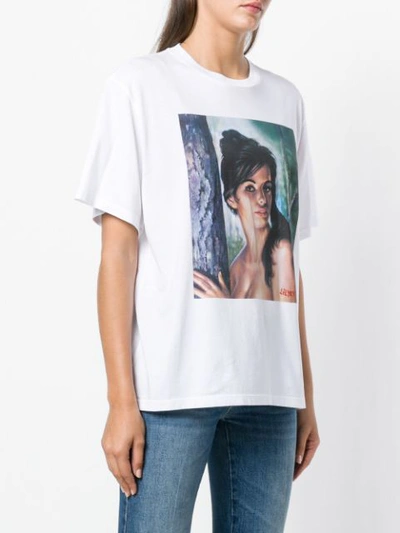 Shop Stella Mccartney Graphic Print T In White