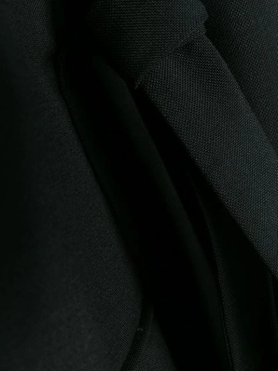 Shop Acne Studios Belted Suit Blazer In Black