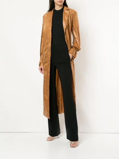 Shop Bevza Bologna Coat - Brown