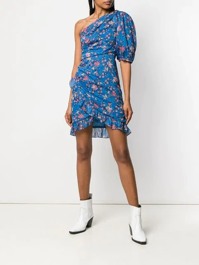 Shop Isabel Marant Étoile Esther Dress In Blue