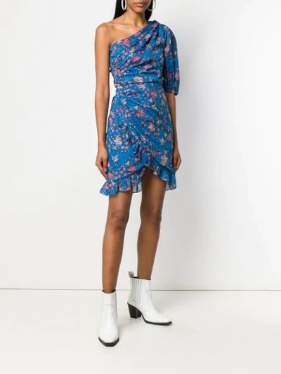 Shop Isabel Marant Étoile Esther Dress In Blue