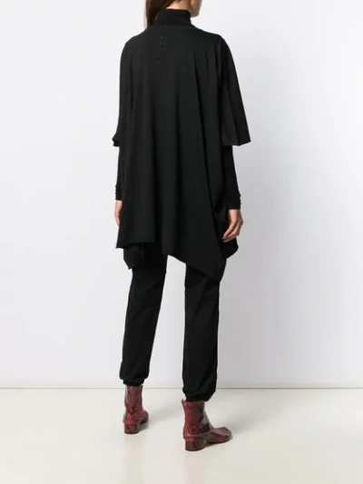 Shop Rick Owens Drkshdw Oversized T-shirt In Black