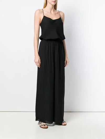 Shop Theory Spaghetti Strap Jumpsuit In Black