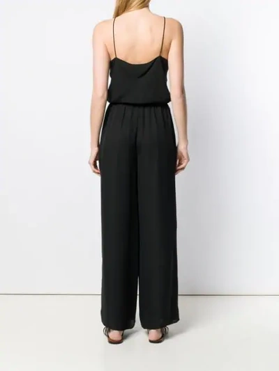 Shop Theory Spaghetti Strap Jumpsuit In Black