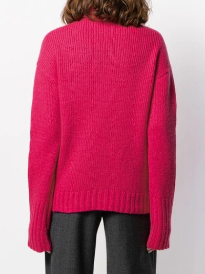 Shop Philosophy Di Lorenzo Serafini Turtleneck Sweater In Pink