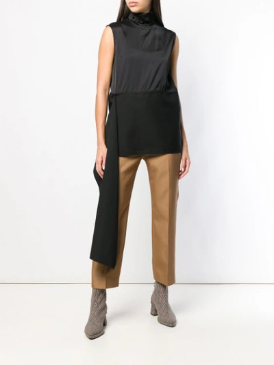 Shop Ports 1961 Cropped Trousers In Brown