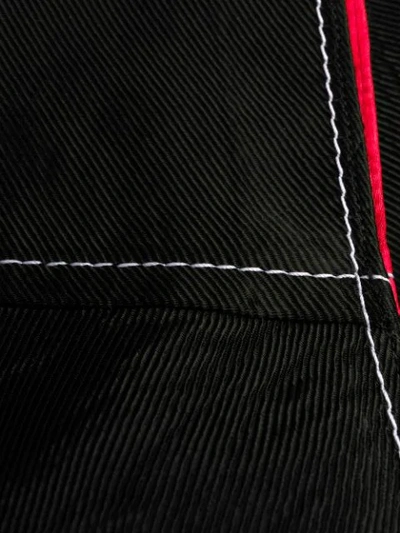Shop Marni Net-trimmed Dress In Black