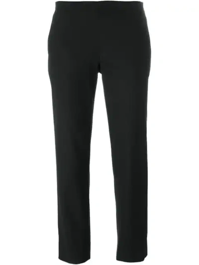Shop 6397 Cropped Trousers - Black