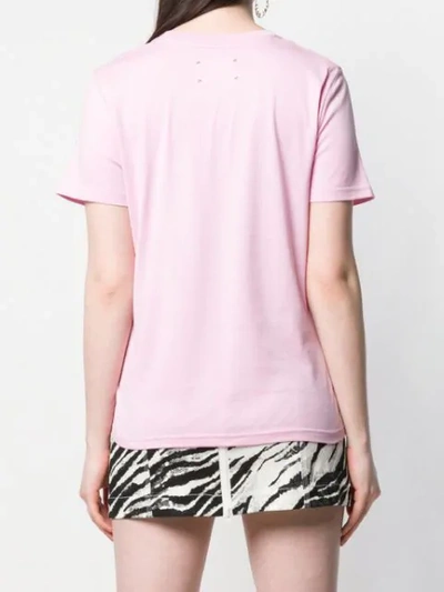 Shop Alberta Ferretti Slogan T-shirt In Pink
