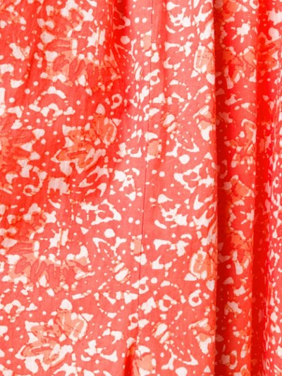 Shop Ulla Johnson Batik Sleeveless Maxi Dress In Orange