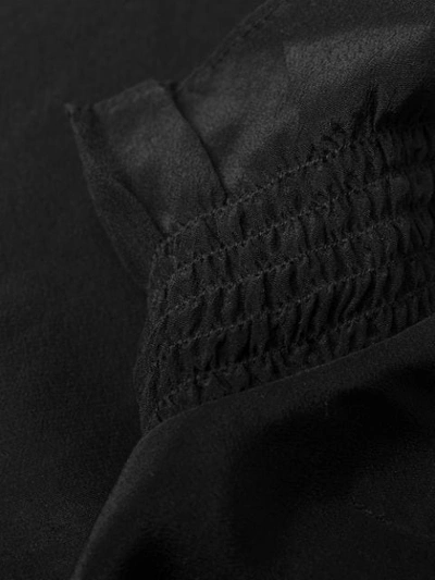 Shop Isabel Marant Étoile High Neck Blouse In Black