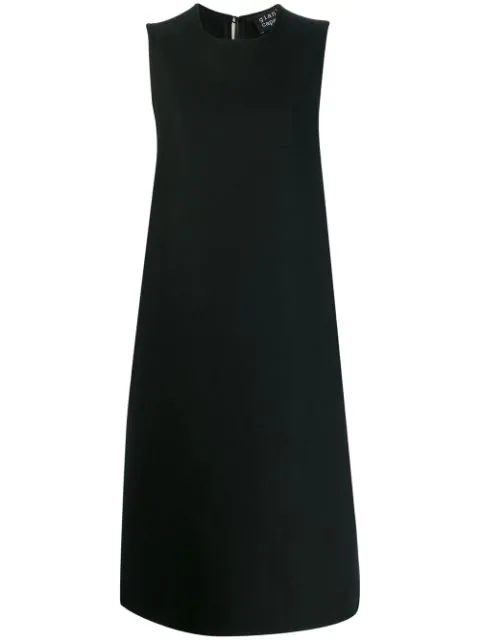 open back shift dress