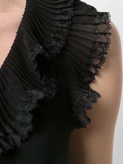 Shop Zimmermann Flutter Dress In Black