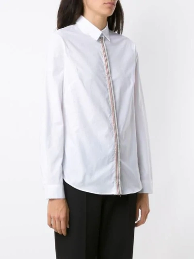 Shop Tufi Duek Embellished Shirt In White