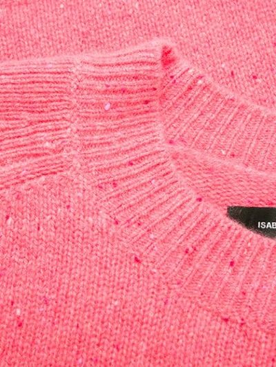 Shop Isabel Marant Colroy Cashmere Jumper In Candy Pink